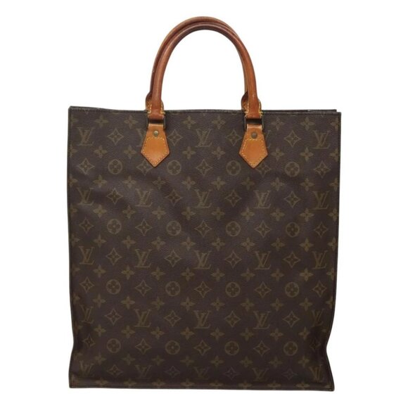 LOUIS VUITTON Monogram Sac Plat Hand Bag - Picture 12 of 16